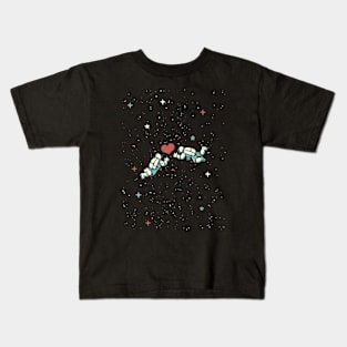 Astronaut Floating in Space by Tobe Fonseca Kids T-Shirt